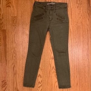 High Rise Skinny Crop Jeans 00/24R